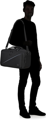 American Tourister Take2Cabin - Geantă de voiaj Ryanair 3-Way, 40 cm, 25 L, negru (negru) Bagaje și echipament de călătorie Naty Shop