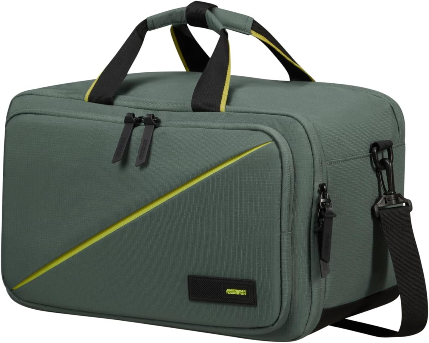 American Tourister Take2Cabin - Geantă de voiaj Ryanair 3-Way, 40 cm, 25 L, negru (negru) Bagaje și echipament de călătorie Naty Shop Verde (Pădure închisă) 14"