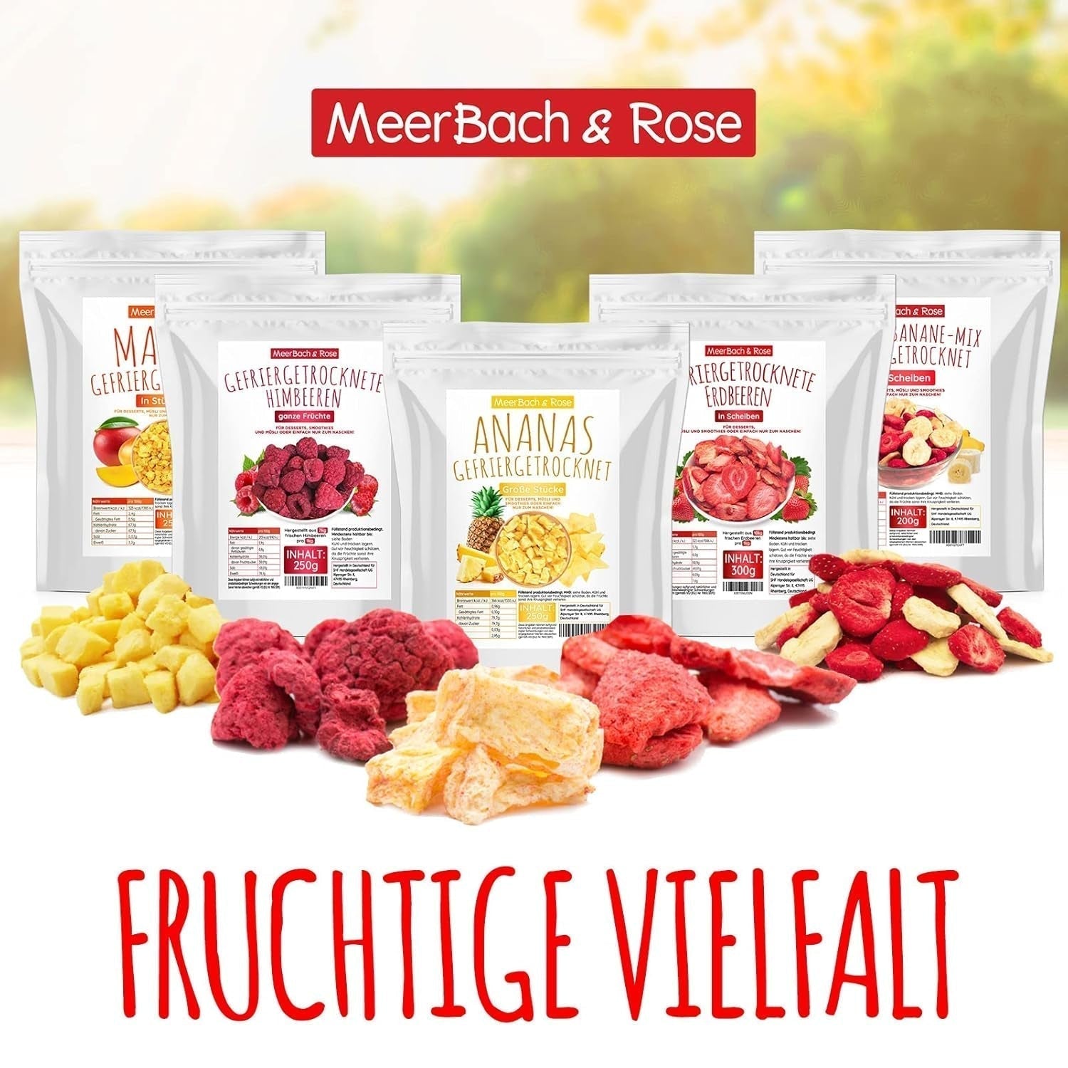 Ananas liofilizat 250g, bucăți mari, fructe liofilizate în felii, neîndulcite, bucăți de ananas fructate, ananas uscat Produse deshidratate Naty Shop