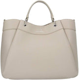 Armani Exchange Essential pentru femei, Wave, Silver Printed Logo Shopping L Genti Femei Naty Shop Pisco