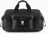 Armani Exchange geantă de voiaj pentru bărbați Matthew, durabil, închidere Ax Tuc Bagaje și echipament de călătorie Naty Shop Negru