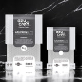 Azucren, Roll Fondant, Roll Fondant gri, ușor de utilizat, neted, flexibil, moale și pliabil, perfect pentru decorarea torturilor, Halal, Kosher, fără gluten, aromă de lămâie (250 G) Pasta de zahar Naty Shop
