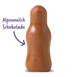 Milka Snowman Friends Alpine Milk – Mini oameni de zăpadă din ciocolată fină cu lapte alpin – 5 x 15g
