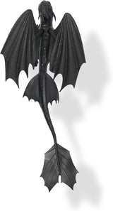 Dreamworks How to Train Your Dragon, 22cm lungime dragon de bază figura Toothless, jucărie pentru copii cu vârsta de 4+ Action figures Naty Shop