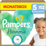 Scutece Pampers Harmony mărimea 4, 174 scutece, 9 kg-14 kg, protecție delicată a pielii cu protecție 100% Pampers