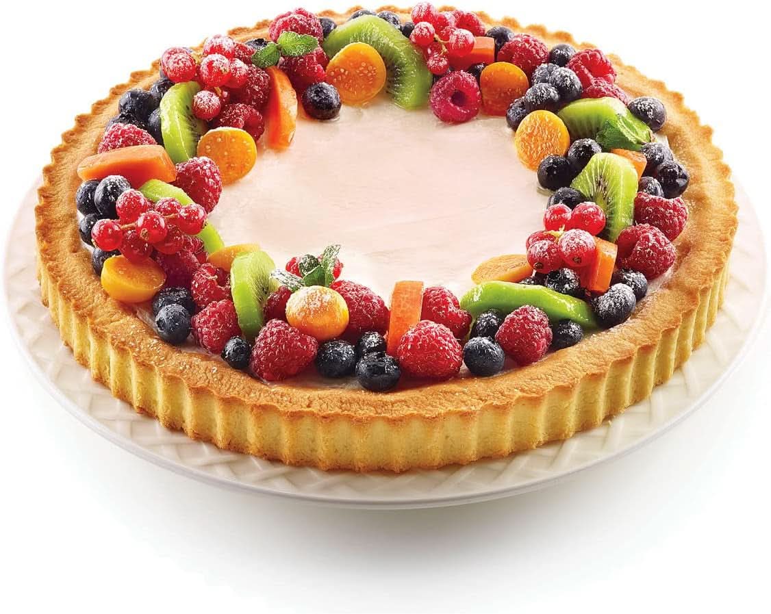 Silikomart SFT426 CROSTATA, Culoare Terracotta Bucatarie Naty Shop