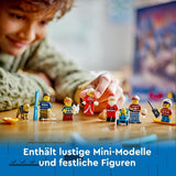 LEGO City Advent Calendar 2024, cadou de Advent pentru copii de la 5 ani, 24 de surprize, minifigurine în salopete de Crăciun, Moș Crăciun și doamna Moș Crăciun, cadou de Crăciun 60436 Seturi de constructie Besuche den LEGO-Store