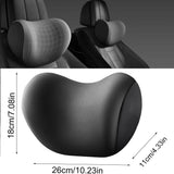 Pernă pentru gât auto, pernă pentru tetieră auto moale, pernă pentru gât auto, pernă pentru tetieră auto pernă pentru gât pernă accesoriu pernă de memorie bumbac accesoriu auto, pernă pentru tetieră pernă pentru tetieră (negru) Perne ortopedice cervicale Naty Shop