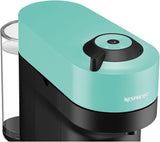 Espressor cu capsule Nespresso Krups Vertuo Pop, capacitate: 560 ml, recunoaștere automată a capsulelor, sistem one-touch, 4 dimensiuni de cești, timp de încălzire scurtat, sustenabil, Aqua Mint, XN9204
