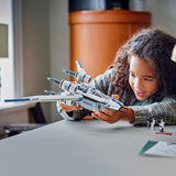 LEGO Star Wars 75399 Rebel U-Wing Starfighter - Jucărie cu funcție de aripă oscilantă și 3 minifigurine, inclusiv Cassian Andor și figura droidului K-2SO - Cadou pentru băieți cu vârsta peste 8 ani și fani Andor sezonul 2 Seturi de constructie Besuche den LEGO-Store