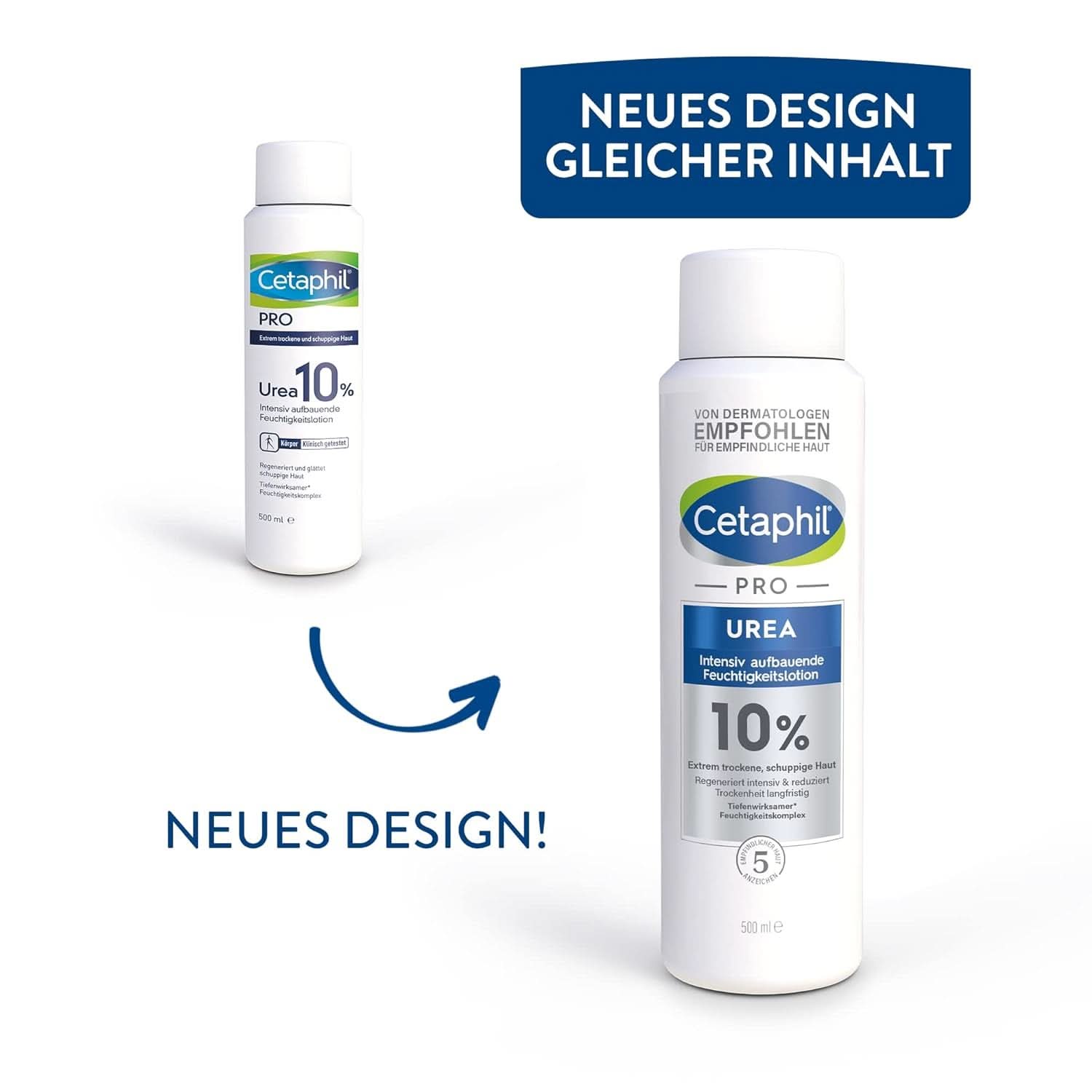 CETAPHIL PRO Uree 10% Loțiune hidratantă intensivă reparatoare, 500ml Cosmetice si Infrumusetare Naty Shop