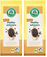 Lebensbaum Schwarzer Pfeffer, fruchtig scharfer Genuss, Bio-Pfeffer für Sossen, Beilagen aller Art, Ofengemüse & Fleisch, ganz, 50 g