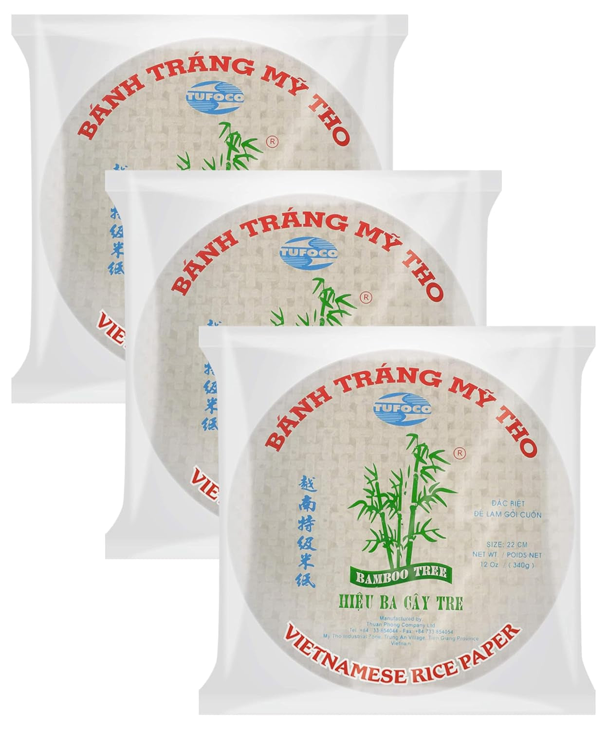 BAMBOO TREE - Hârtie de orez 31 cm. (Rulouri de vară) - 1 x 340 gr