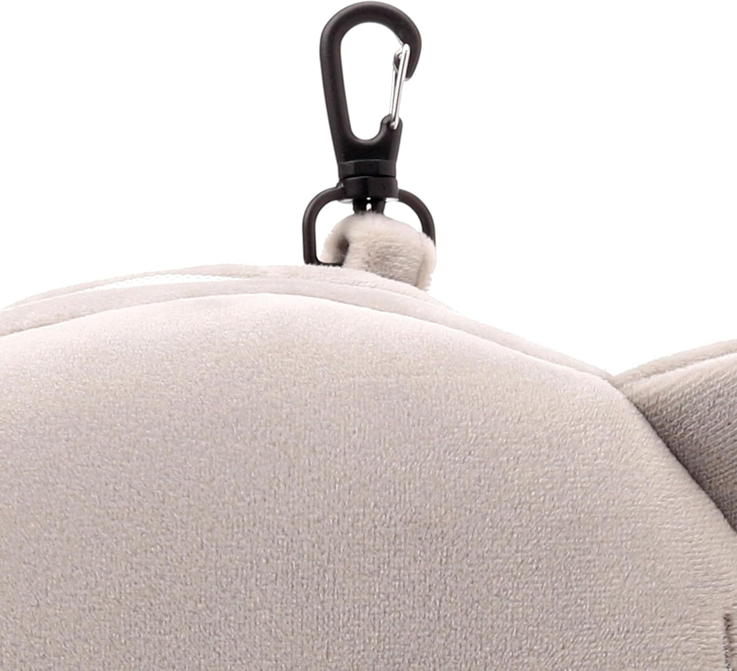 Pernă de călătorie, Rotundă, Din pluș, Elefant, Și mască pentru ochi, Unisex, O singură mărime, Unisex, Waist Unique Perne calatorie Naty Shop