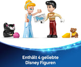 LEGO Ç€ Castelul prințesei Disney Cenușăreasa și trăsura trasă de cai, set pentru fete de la 6 ani, jucărie fantastică cu prințesa Cenușăreasa și prințul fermecător mini păpuși, idee de cadou pentru fanii Disney 43275 Seturi de constructie Besuche den LEGO-Store