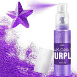 Spray cu sclipici comestibil - 22G sclipici alimentar, pudră cu sclipici comestibilă pentru băuturi, decorațiuni tort, macaroane - pudră cu sclipici colorant alimentar, sclipici comestibil pentru cocktailuri, brioșe (roz)