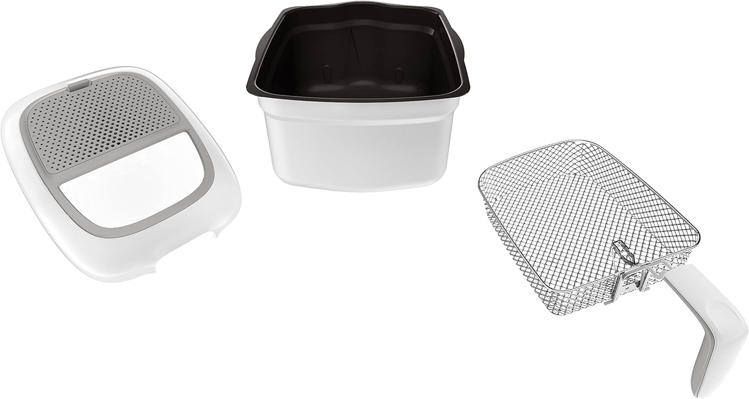 Friteuză Tefal Super Uno Access, capacitate 2,2 L, piese rezistente la mașina de spălat vase, filtru de mirosuri Electrocasnice Naty Shop