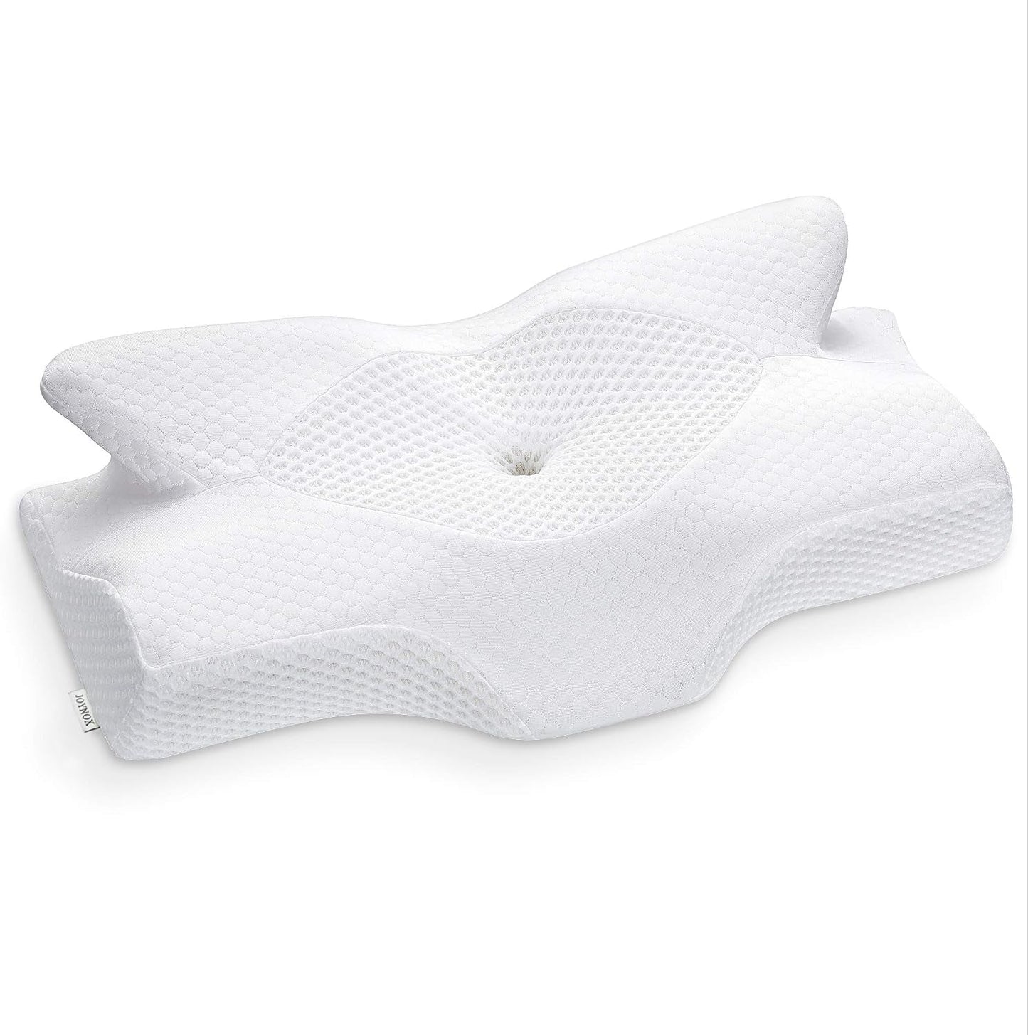 Elviros Husă de pernă respirabilă, pernă 64 X 12,5/10,5 X 38 cm, gri (numai față de pernă) Perne ortopedice cervicale Naty Shop Alb