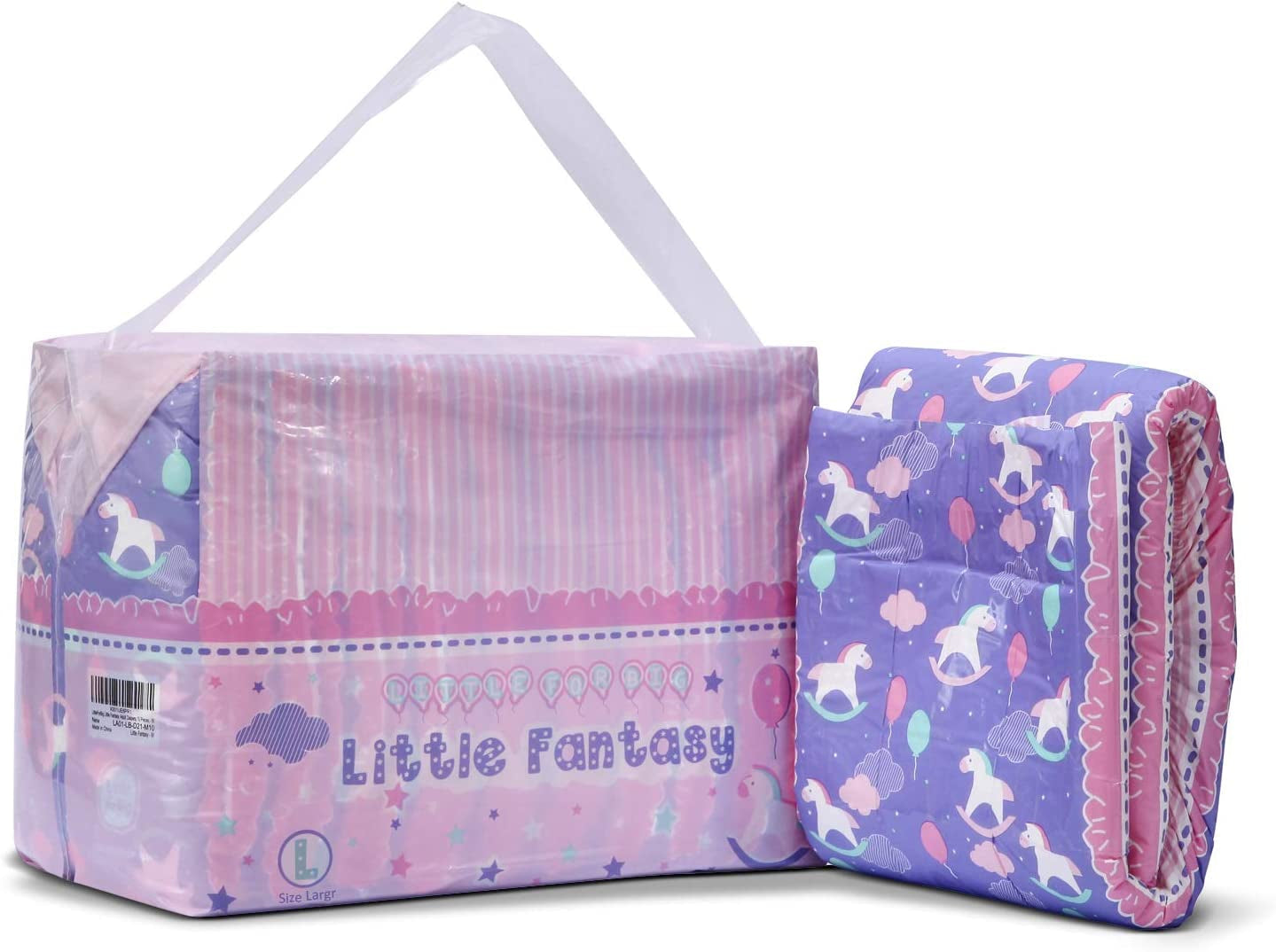 Scutece imprimate pentru adulți 5500-5800 ml, 10 bucăți - Fantasy Mică (M)