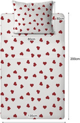 Lenjerie de pat pentru copii, microfibre poliester Lenjerie de pat - copii Naty Shop