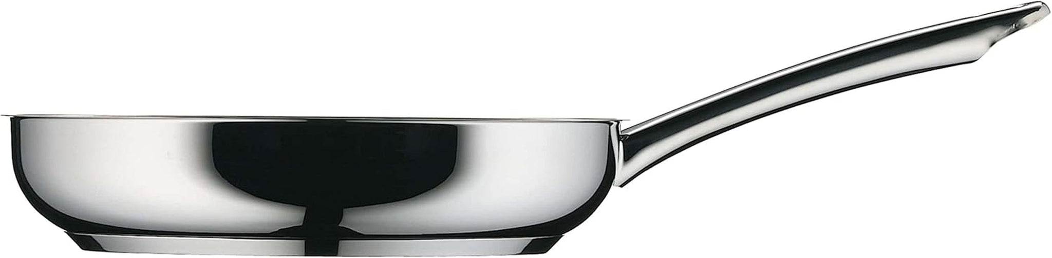WMF Profi tigaie din oțel inoxidabil 24 cm inducție, tigaie din oțel inoxidabil Cromargan Oale si Tigai Naty Shop