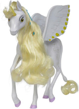 Simba 109480093 - Mia and Me Unicorn Onchao, cu aripi mobile, agrafe de păr, perie de coafat, cal de jucărie, ponei, Centopia, vârste 3+, roz