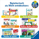 Ravensburger children's puzzle 13411 - Creaturi marine pe reciful de corali - De ce? De ce? De ce? Puzzle 150 piese XXL + poster de cunoștințe, pentru copii de la 7 ani Puzzle Naty Shop