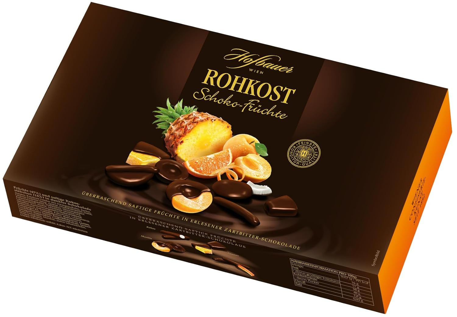 Fructe acoperite cu ciocolată Hofbauer Vienna, 1 kg