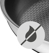 WMF Profi Resist tigaie inducție 24 cm, material cu acoperire multistrat, structură în formă de fagure de miere, mâner din oțel inoxidabil, rezistentă la cuptor Oale si Tigai Naty Shop