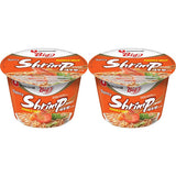 Nong Shim Tăiței Instant cu Creveți, Bol Mare – Supă Ramen Coreeană – Preparare Rapidă – 115g (1 Pachet)