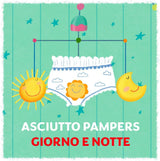 Scutec Pampers Sol e Luna Maxi, mărimea 4 (8-15 kg), 60 de scutece