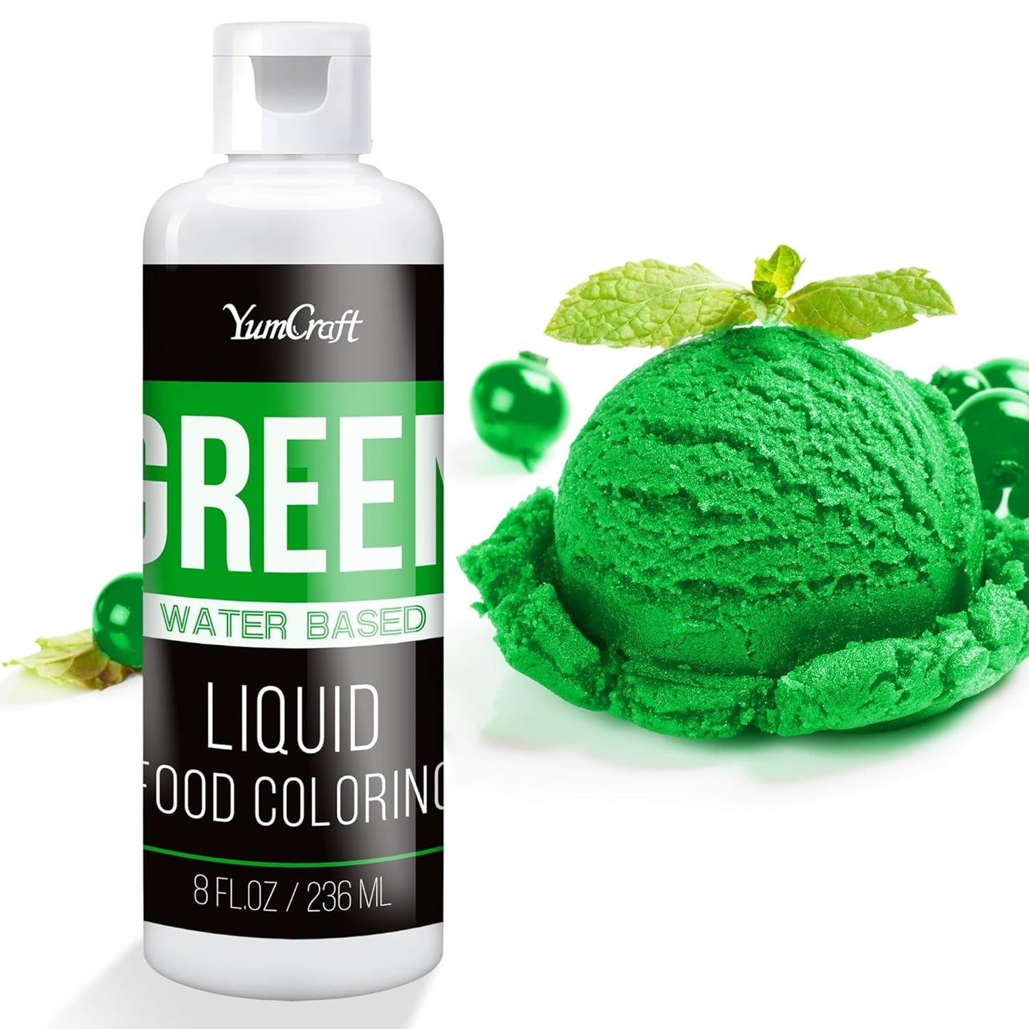 Colorant alimentar - Colorant alimentar lichid foarte concentrat pentru prăjituri, copt, ouă de Paște, băuturi - Colorant alimentar fără zahăr pentru fondant, glazură, slime, decorarea torturilor (Red Velvet, 236ml)