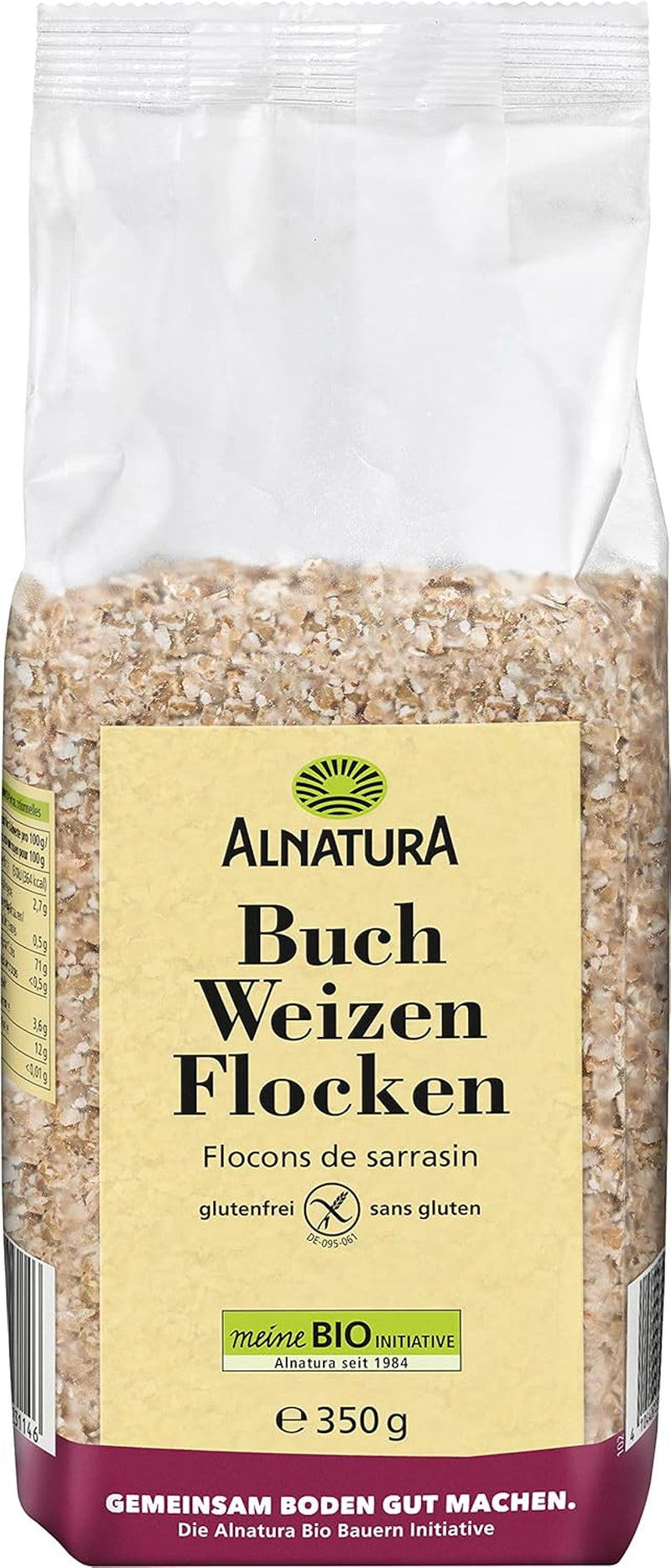 Fulgi de hrișcă organici, 350g