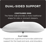 TEMPUR-PEDIC Pernă Symphony Fabricată din spumă cu memorie, Luxuriantă, Moale, Standard, Albă Perne standard Naty Shop