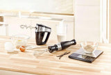 Grundig HM 5040 Premium-Handmixer (300 Watt), Schwarz-Silber Naty Shop