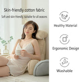 Pernă de citit cu cotiere, pernă de spate pentru canapea, pernă de cărți pentru pat, cu rolă detașabilă pentru gât, pernă de susținere a scaunului pentru relaxare, joacă, citit, vizionat la televizor