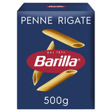 Paste Barilla Classic Penne Rigate Nr. 73 din grâu dur de înaltă calitate, întotdeauna al dente (1 x 500 g)