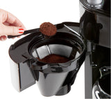 Espressor DOMO DO721K „Grind and Brew” - Funcție Boab-to-Cup - Afișaj LCD - Pentru cafea măcinată sau boabe întregi - 1,5 L