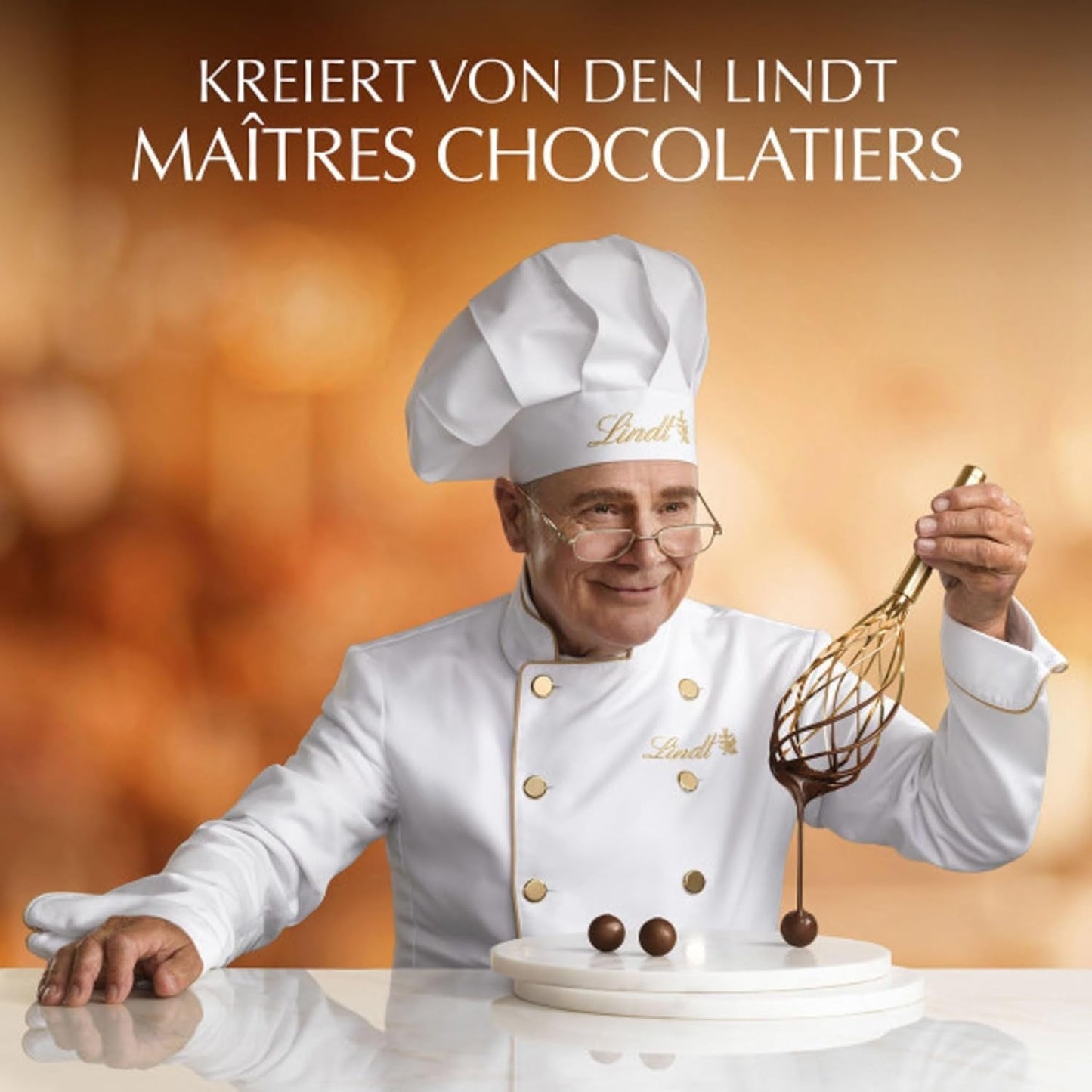 Lindt Ciocolată din Inimă | 30 g | 6 praline în varietățile Marc de Champagne, Coeur à l'Orange, Ciocolată cu Lapte Crocantă, Marțipan cu Portocale într-o frumoasă cutie în formă de inimă | Cadou de ciocolată | Cadou de ciocolată
