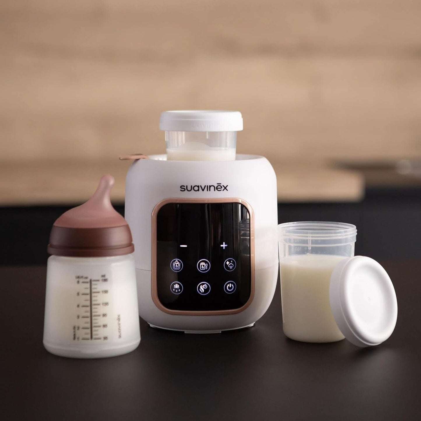 Cutii de depozitare alimente, Suavinex, 10 bucăți Accesorii Hrana si Alaptare Bebe Naty Shop