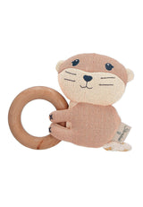 Sterntaler Baby Jungen Greifling Baby Holz Greifling Otti - Jucărie pentru copii, jucărie de prindere, jucărie de prindere inel de prindere din lemn pentru copii - organic Jucarii Bebe Naty Shop Titlu implicit