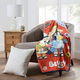 Pătură Northwest Bluey Silk Touch, 116.8 X 152.4 Cm, Roadtrip Paturi si Cuverturi Northwest