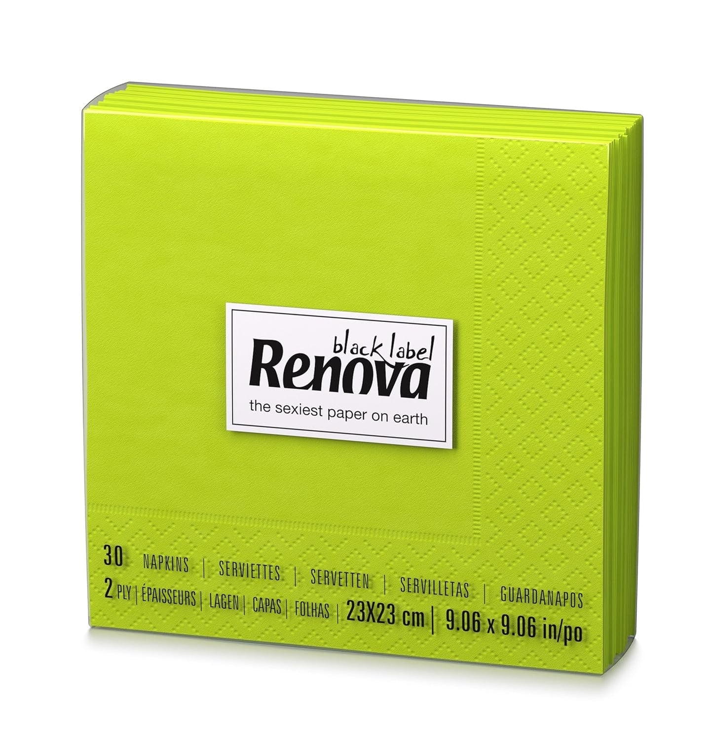 Șervețele de hârtie Renova verde cocktail - 30 de șervețele