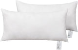 FAM Home Pernă 80X80 Set de 2 Microfibre moi - Pernă 80X80 Suferă de alergii Cu suport optim pentru gât și cap - Pernă interioară Respirabilă Reglarea umidității Antibacteriană Perne ortopedice cervicale Naty Shop Set de 2 40 X 80cm
