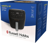 Russell Hobbs Air Fryer L 4L Rapid Airfryer, 7 funcții de gătit, 10 programe Electrocasnice Naty Shop