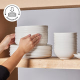 Set de veselă Karaca Allure pentru 12 persoane, New Generation Bone - Set rafinat pentru o cultură a mesei sofisticată