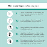 Nuggela & Sulé Regenerator de păr fiole, tratament de 1 săptămână, 10 ml Ingrijire par Nuggela