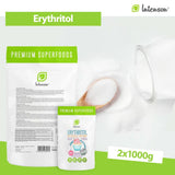 Eritritol - Alternativă naturală de zahăr, 2 Kg Indulcitori Naty Shop