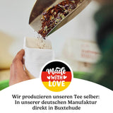 Ceai Yerba Mate Bio, originalul, 1 kg ceai mate vrac, conținut ridicat de cofeină, neprăjit, uscat la aer, analizat în laborator, frunze de mate ambalate în Germania, calitate premium Gräfenhof