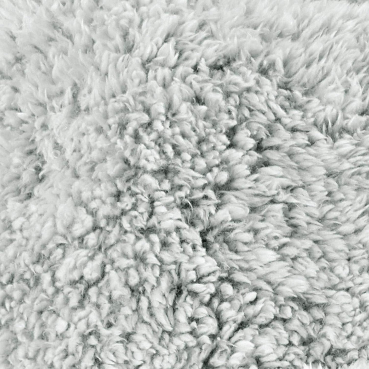 Aqua-Textil Fluffy cuddly pătură 150 X 200 Cm Gri Alb Melange Plush TV pătură Bedspread Sherpa Fleece Oeko-Tex Ottawa Paturi si Cuverturi Besuche den aqua-textil-Store